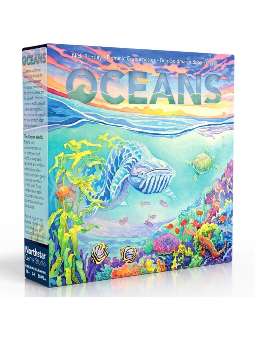 Beautiful Strategy Board Game for Families & Teens | 2-4 Players, Ages 12+, 90